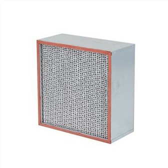 High Temperature Deep Pleat HEPA Filter