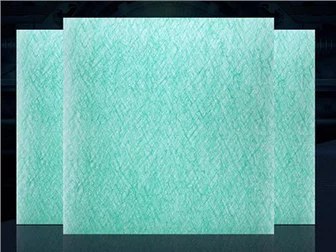 Green & White Fiberglass Filter