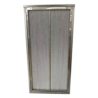 H13 304 Stainless Steel Frame 350℃ High Temp HEPA Filter