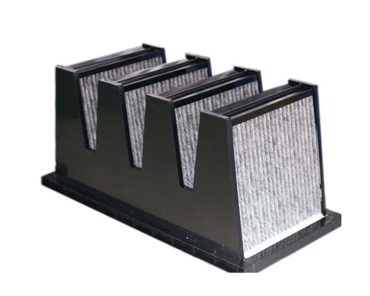 V Bank Activated Carbon Filter