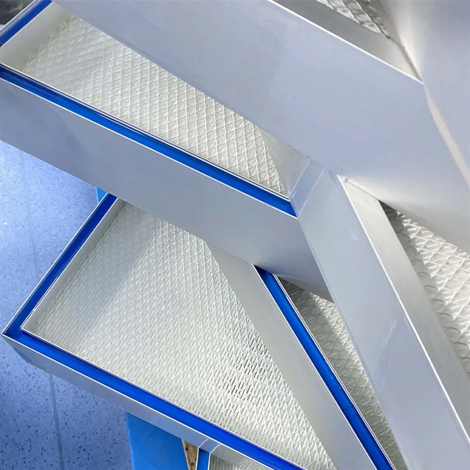 Terminal Liquid Seal HEPA Filter For Cleanroom